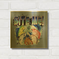 'Bite MeII' By James Mazzotta Gold Metal Wall Art