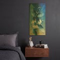 'Moon Dancers' By James Mazzotta Gold Metal Wall Art