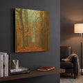 'Path of The Mystics' By Lars van de Goor Gold Metal Wall Art