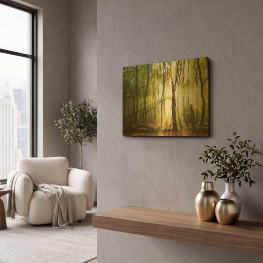 'Still Standing' By Lars van de Goor Gold Metal Wall Art