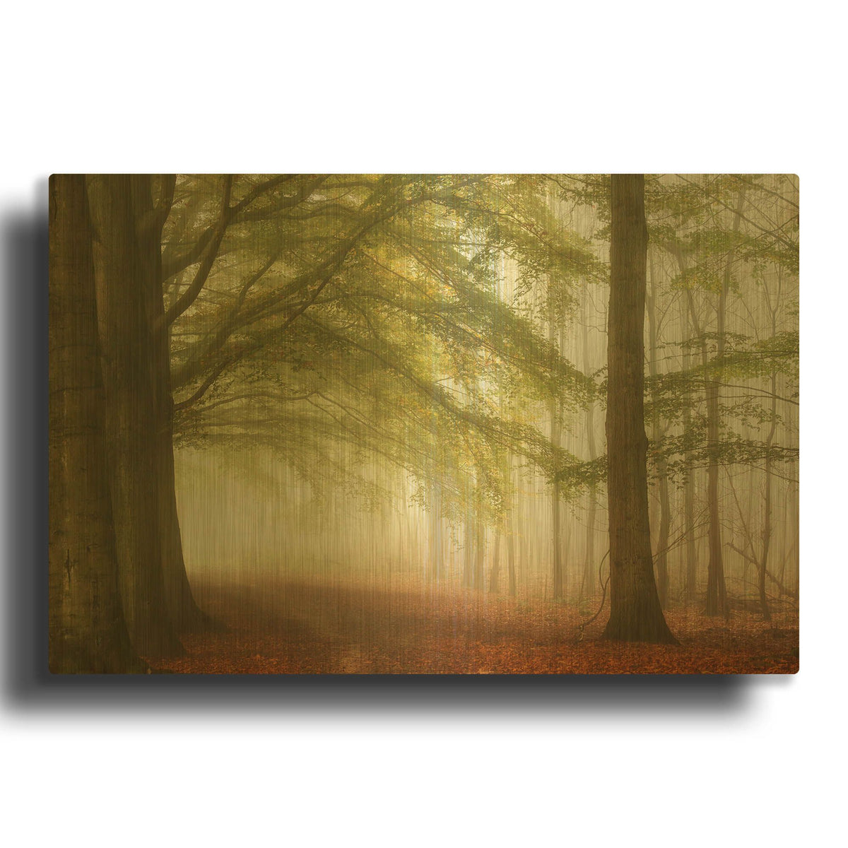 'Dreamwalkers' By Lars van de Goor Gold Metal Wall Art