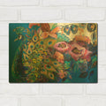 'Crown Jewel' By St. Hilaire Elizabeth Gold Metal Wall Art