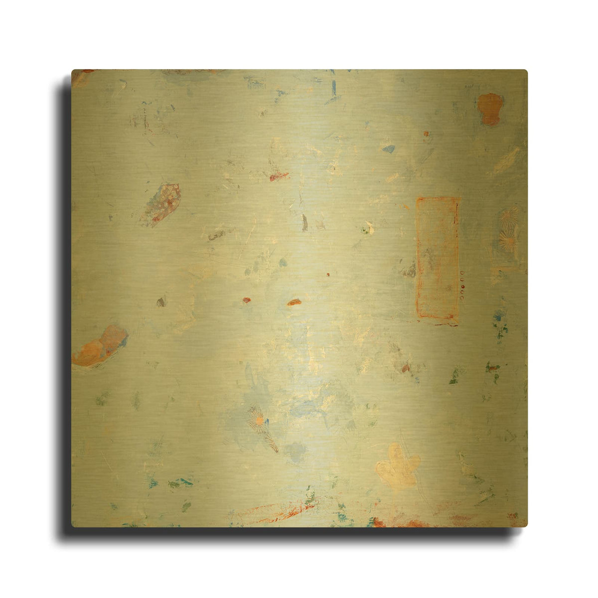 'Let Go' By Jodi Major Gold Metal Wall Art
