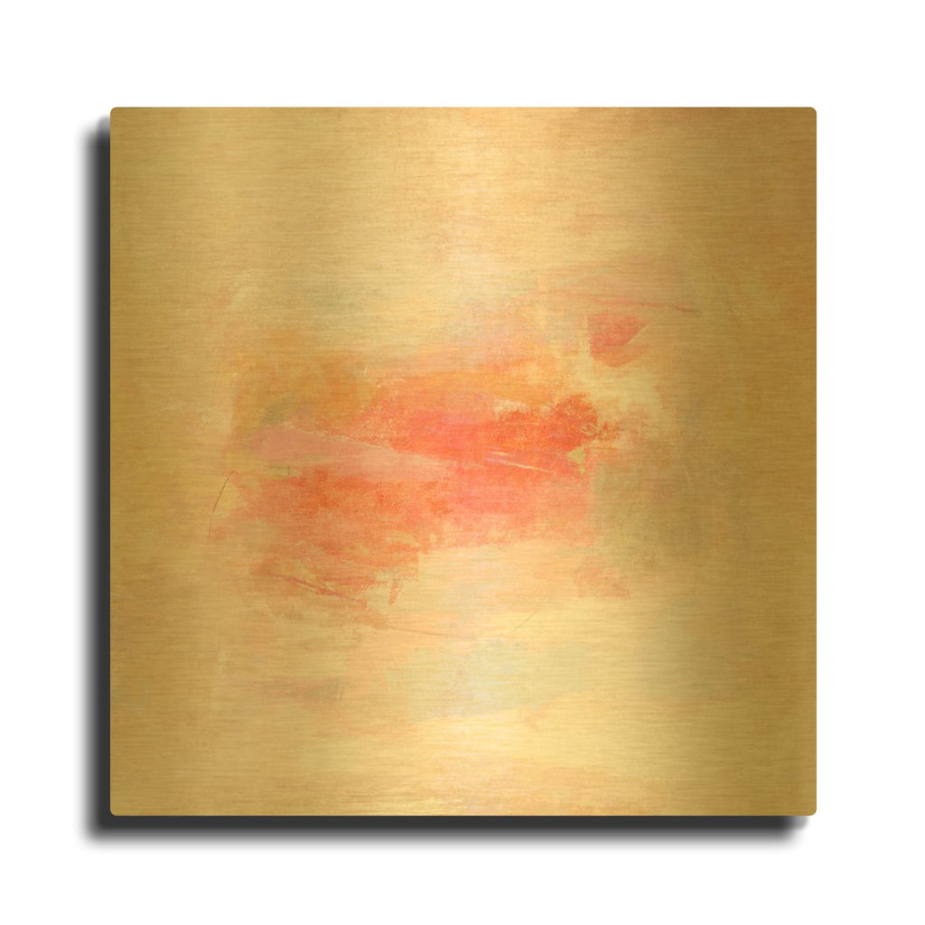 'Blush' By Suzanne Nicoll Gold Metal Wall Art