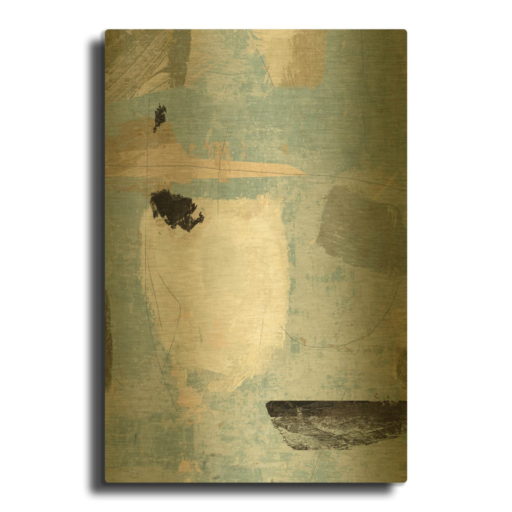 'Salento 1' By Suzanne Nicoll Gold Metal Wall Art