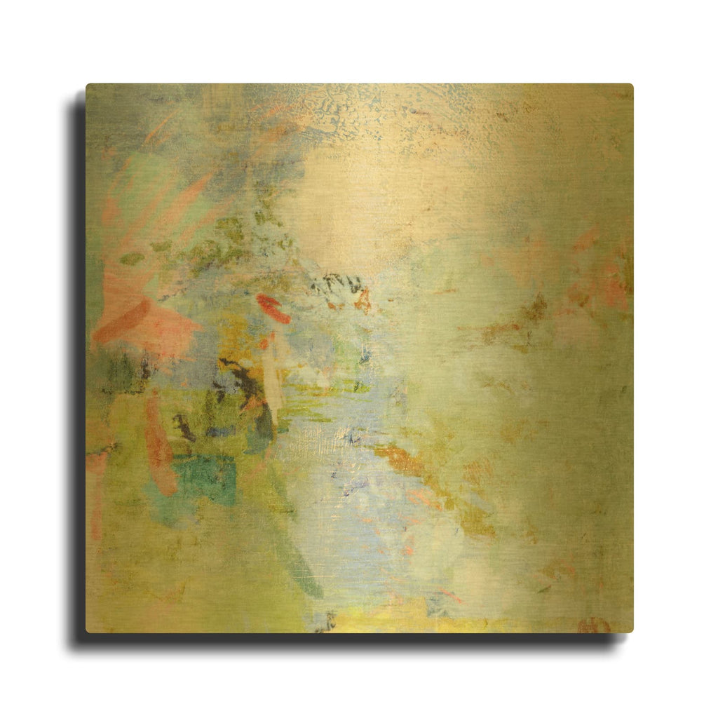 'Spring Folly' By Suzanne Nicoll Gold Metal Wall Art