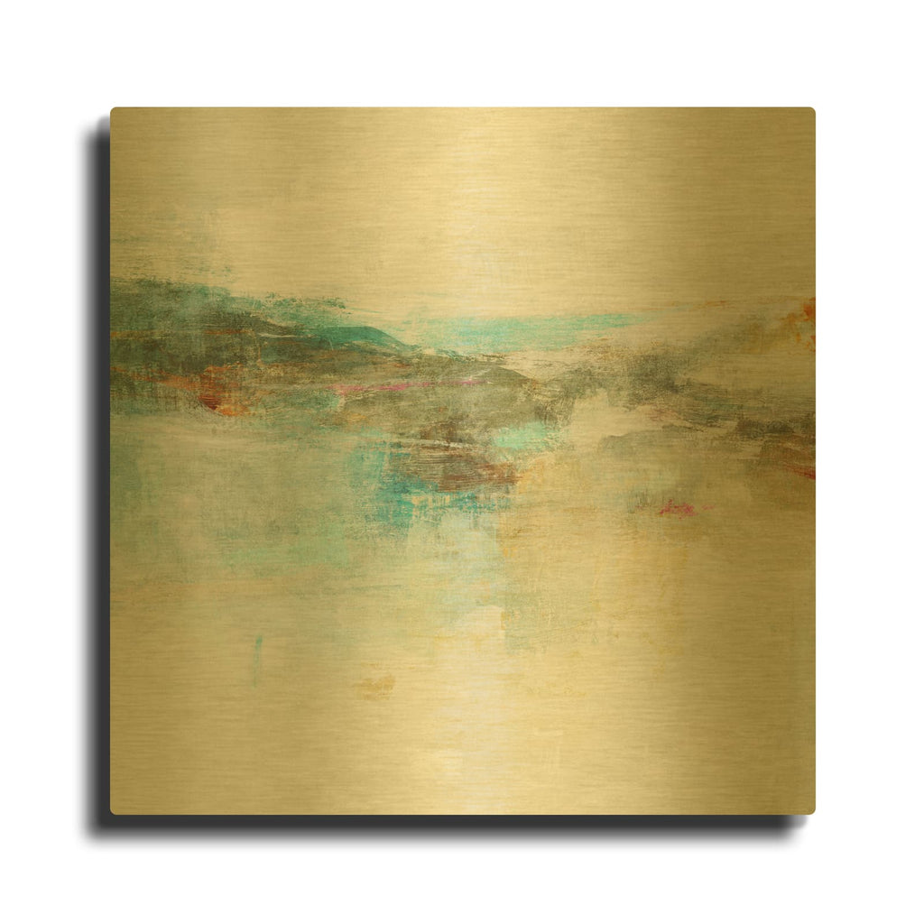 'Wild Sea' By Suzanne Nicoll Gold Metal Wall Art