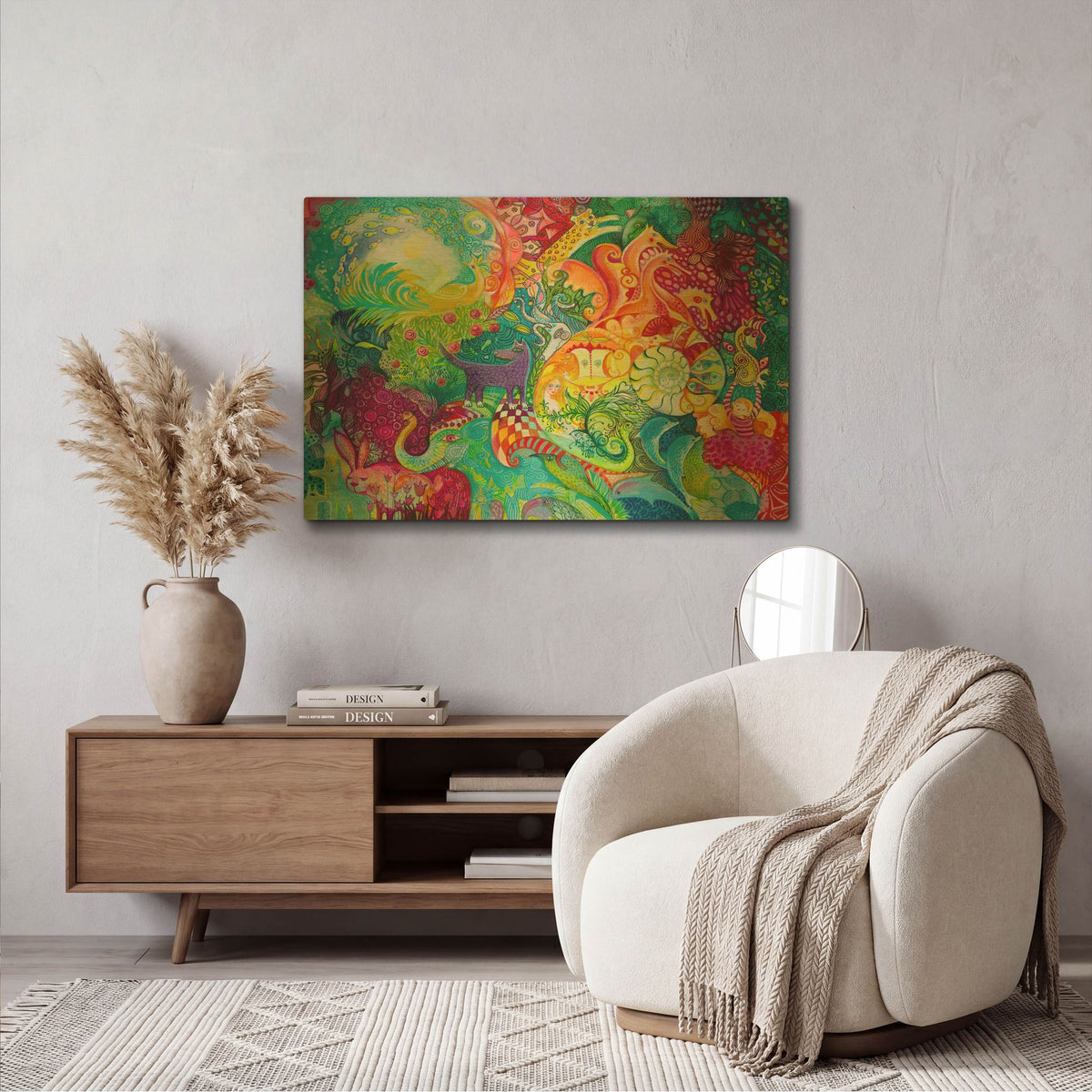 'Shell' By Oxana Zaika Gold Metal Wall Art