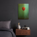 'Balloon 1' By Momart Gold Metal Wall Art