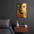 'Celestial Gold Fish' By Momart Gold Metal Wall Art