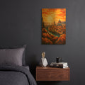 'Firenze' By Momart Gold Metal Wall Art
