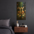 'Friends 2' By Momart Gold Metal Wall Art