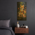 'Friends 5' By Momart Gold Metal Wall Art