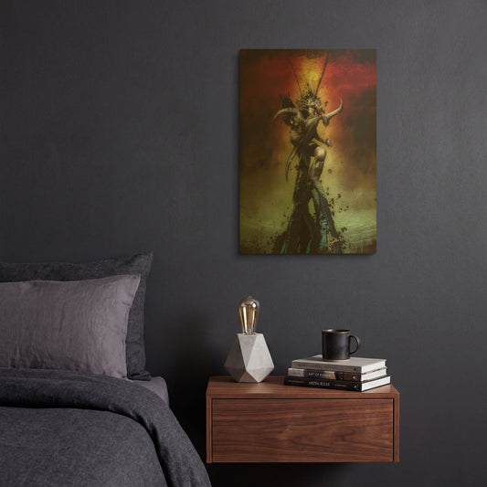 'Eternity' By Mario Sanchez Nevado Gold Metal Wall Art
