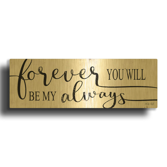 'You Will Be' By Cindy Jacobs Gold Metal Wall Art