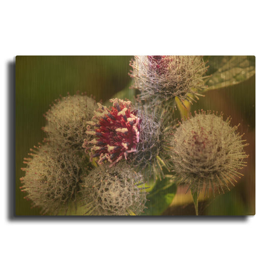 'Autumn 09' By Gordon Semmens Gold Metal Wall Art