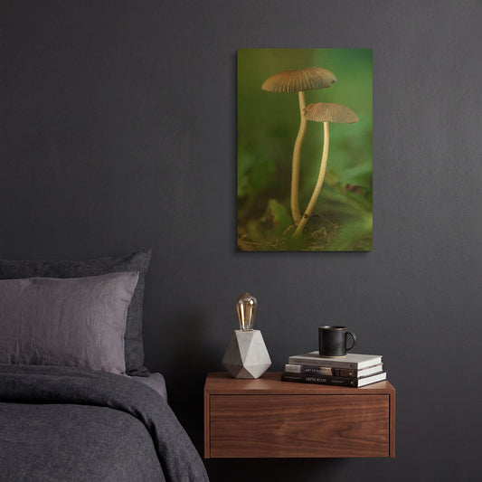 'Textures 38' By Gordon Semmens Gold Metal Wall Art