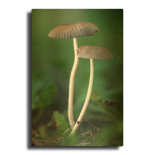 'Textures 38' By Gordon Semmens Gold Metal Wall Art
