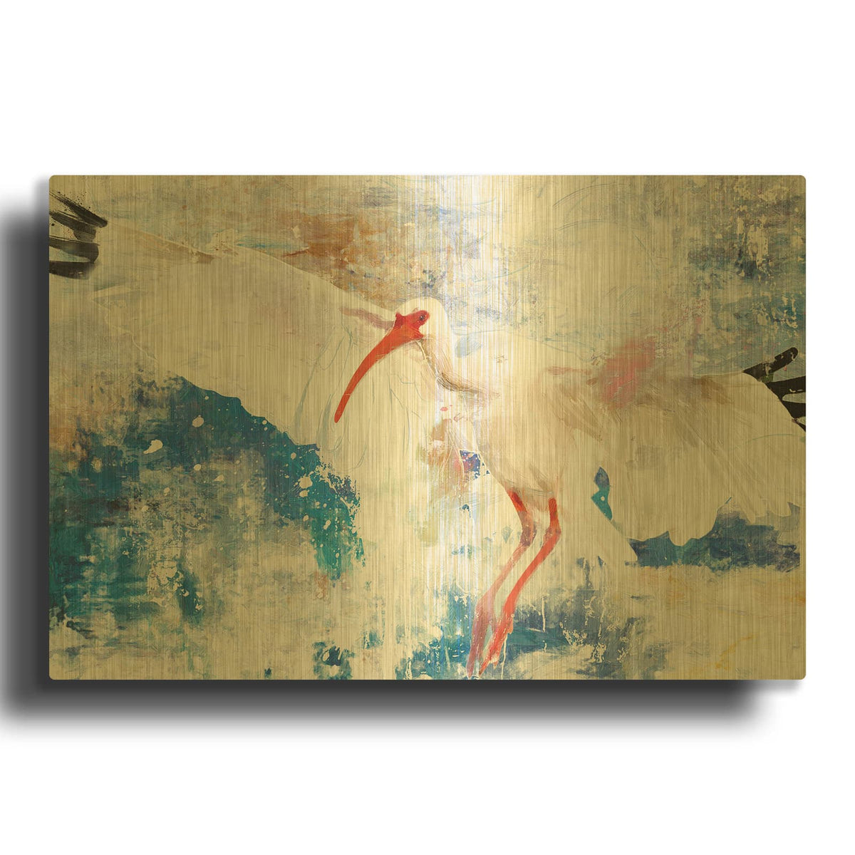 'Allegro' By Design Fabrikken Gold Metal Wall Art
