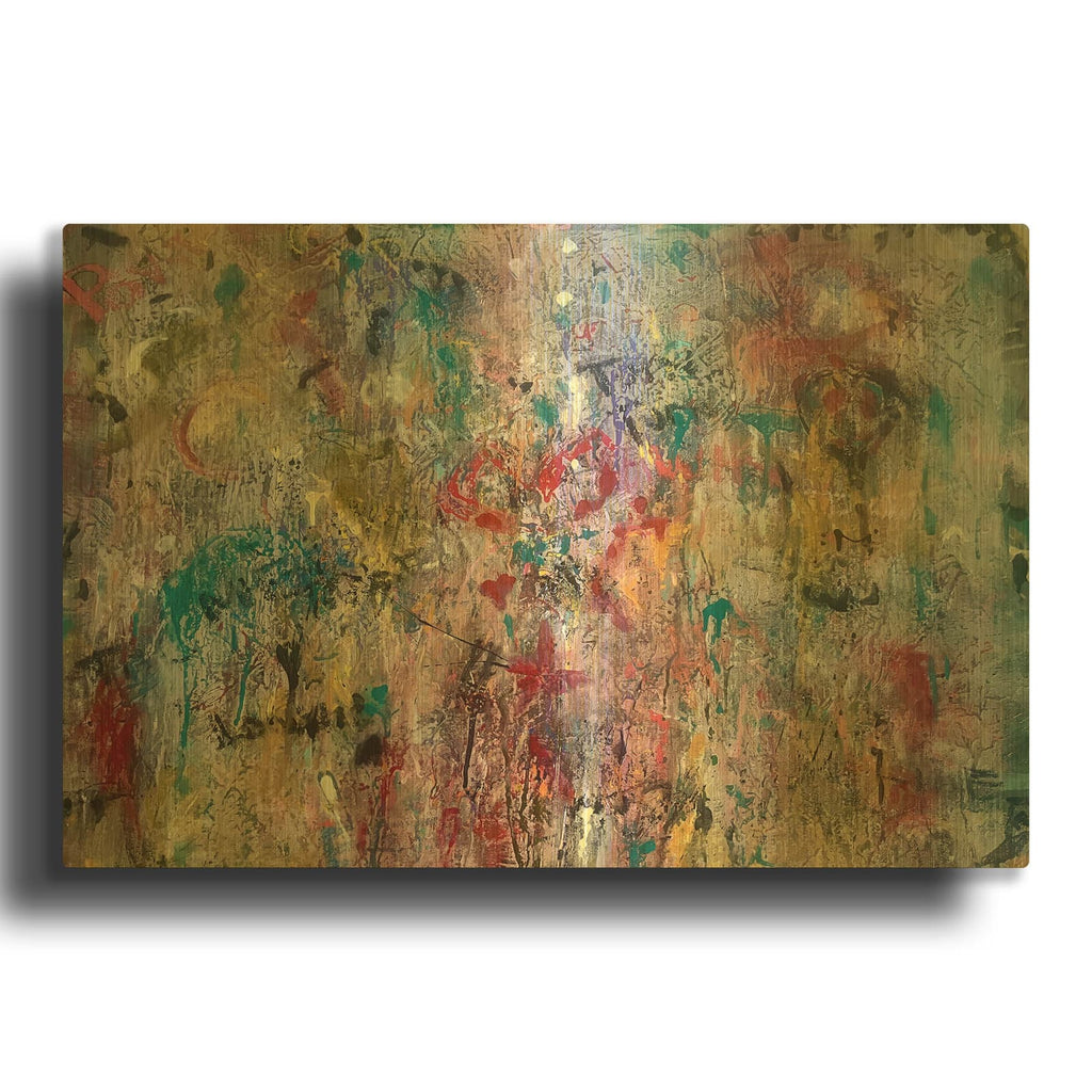 'Kings Highway No. 1' By Design Fabrikken Gold Metal Wall Art