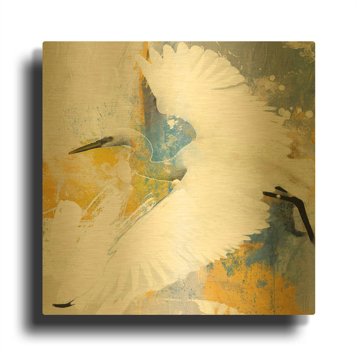 'Totem' By Design Fabrikken Gold Metal Wall Art