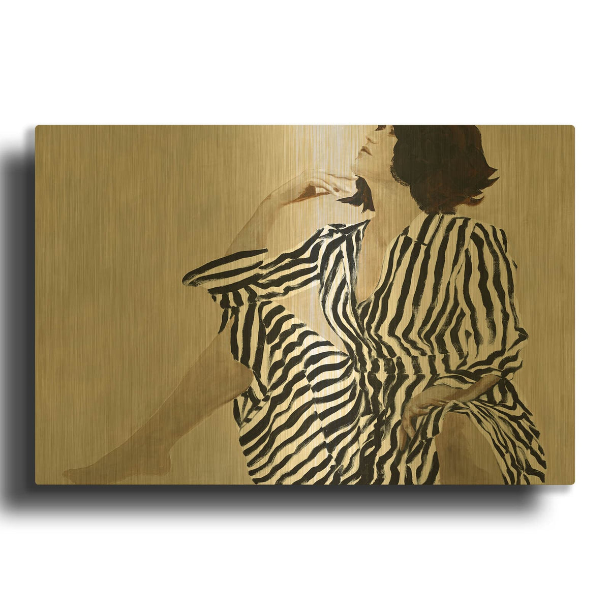 'One Of A Kind' By Incado Gold Metal Wall Art