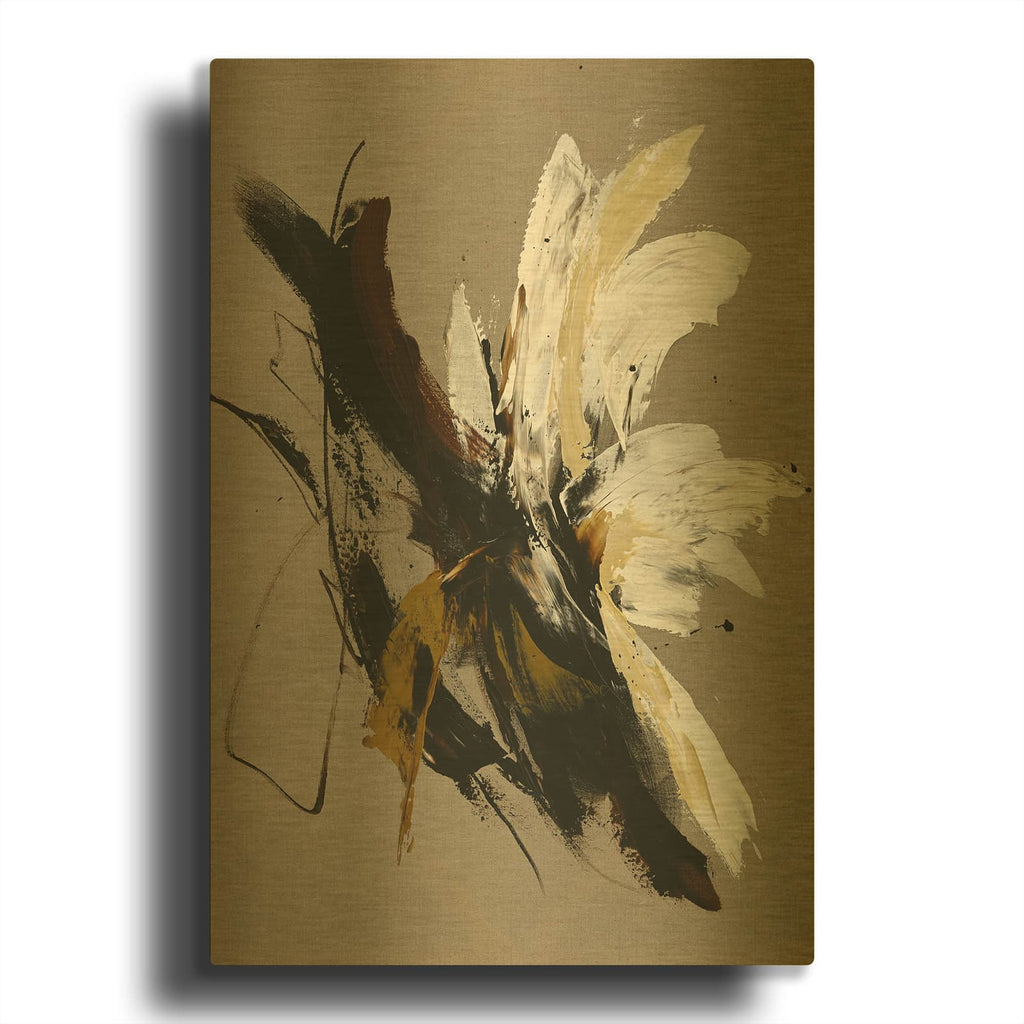 'Explosive' By Porter Hastings Gold Metal Wall Art