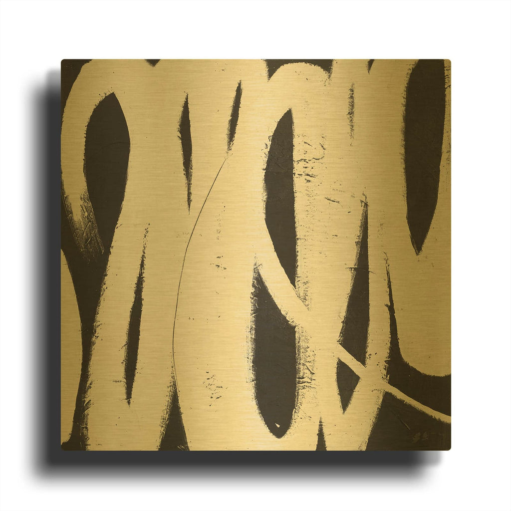 'Spinning Around' By Porter Hastings Gold Metal Wall Art
