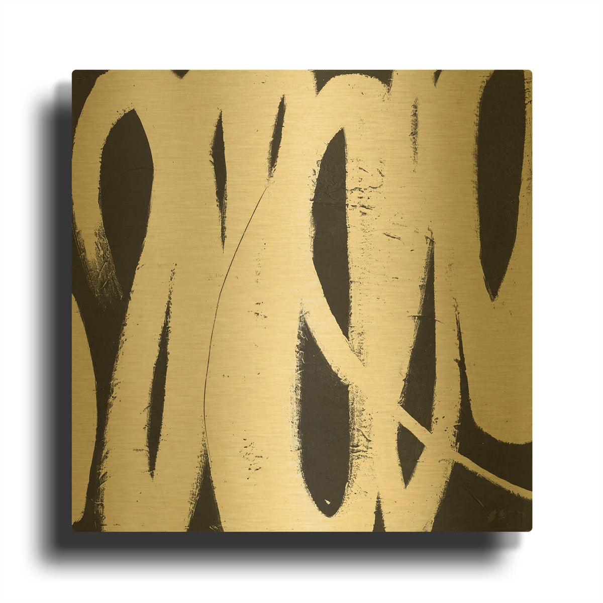 'Spinning Around' By Porter Hastings Gold Metal Wall Art
