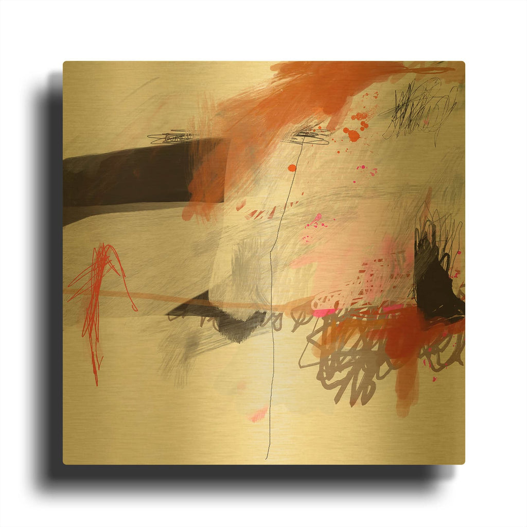 'Would You Dance' By Steven Dick Gold Metal Wall Art