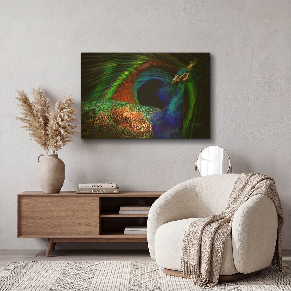 'The Proud One' By Carol Cavalaris Gold Metal Wall Art