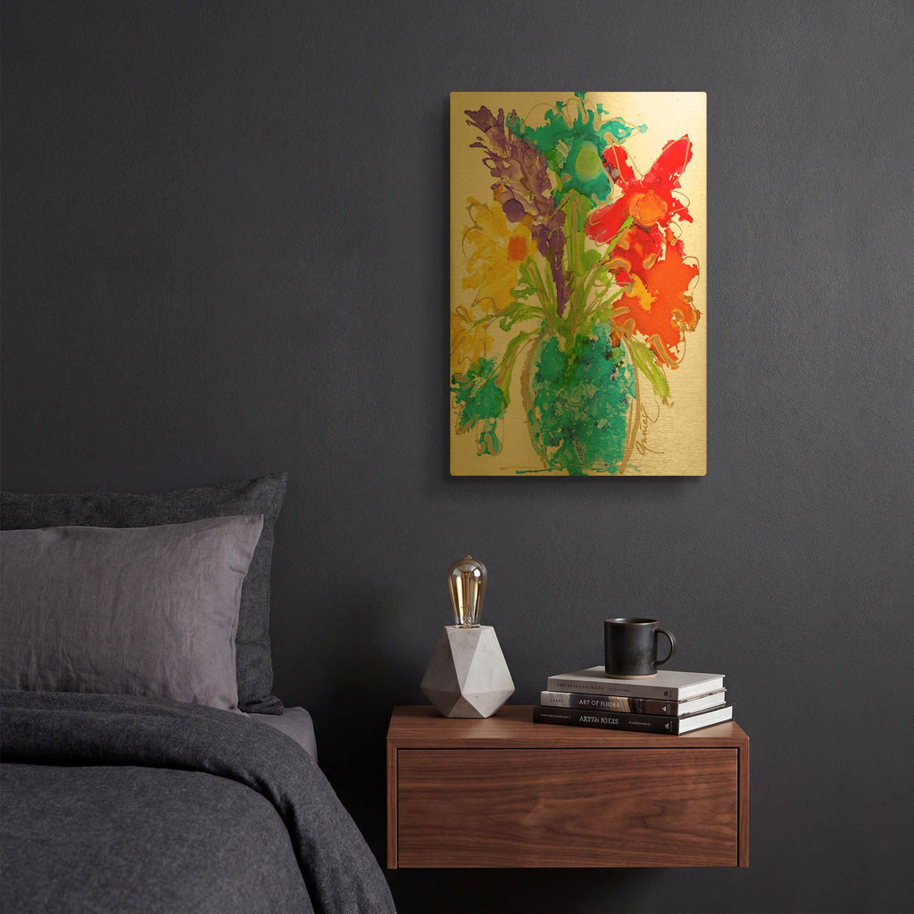 'The Greatest Gift' By Lovitude Gold Metal Wall Art