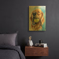 'Ball Is Life Golden Retriever' By Lindsay Kivi Gold Metal Wall Art