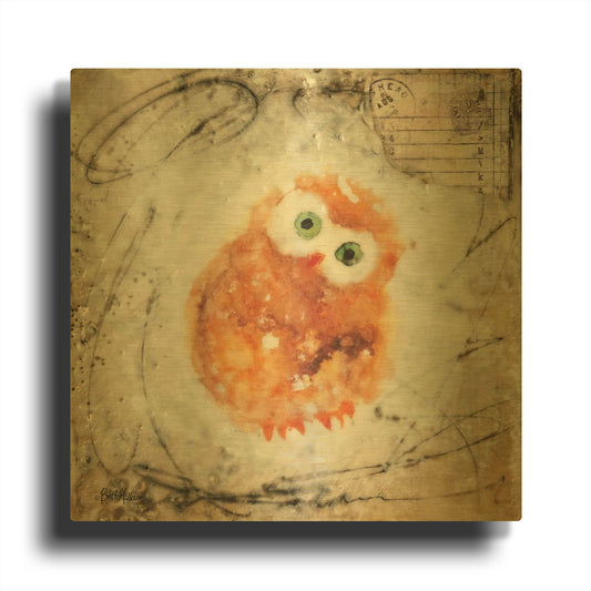 'The Wonder Years IV' By Britt Hallowell Gold Metal Wall Art