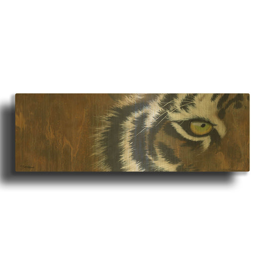 'Searching for the Man Cub' By Britt Hallowell Gold Metal Wall Art
