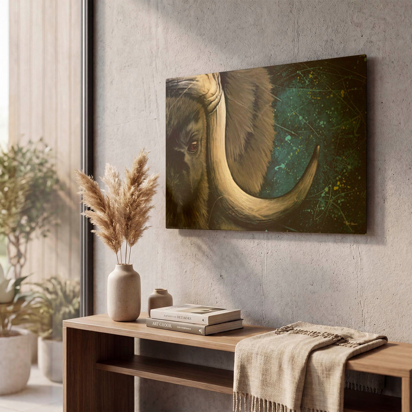 'The Guardian' By Britt Hallowell Gold Metal Wall Art