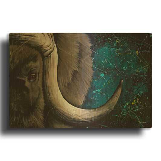 'The Guardian' By Britt Hallowell Gold Metal Wall Art