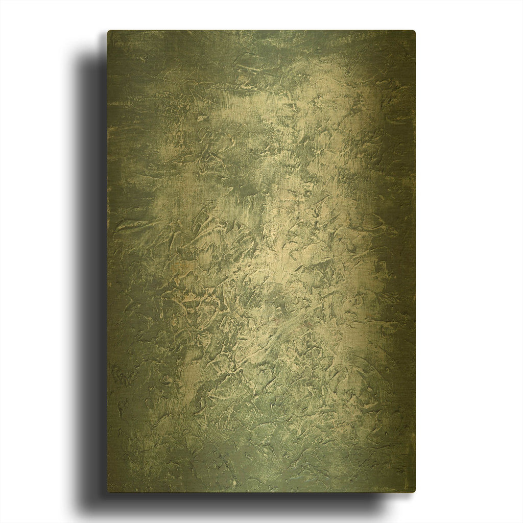 'Forest Floor 1' By Sarah Adams Gold Metal Wall Art