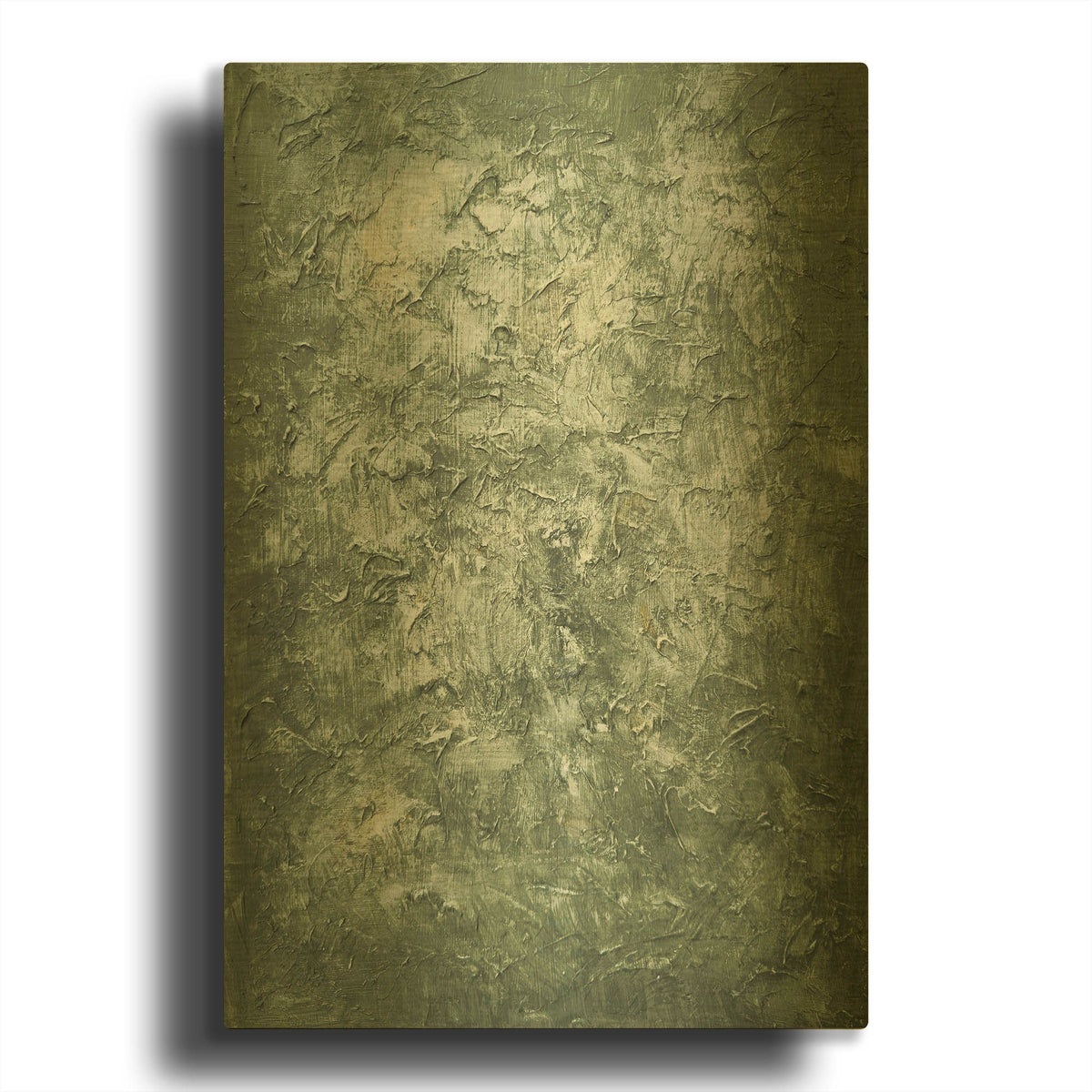 'Forest Floor 2' By Sarah Adams Gold Metal Wall Art