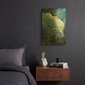 'Glacial Perspectives 1' By Brett Blumenthal Gold Metal Wall Art
