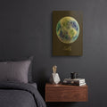 'Out Of This World 10' By Brett Blumenthal Gold Metal Wall Art