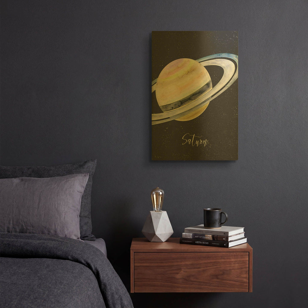 'Out Of This World 2' By Brett Blumenthal Gold Metal Wall Art