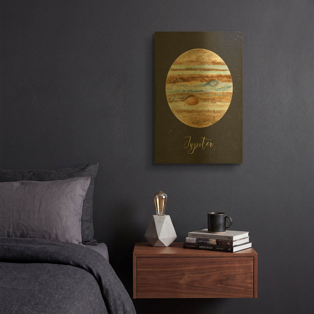 'Out Of This World 7' By Brett Blumenthal Gold Metal Wall Art