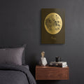 'Out Of This World 8' By Brett Blumenthal Gold Metal Wall Art