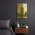 'Sequoia' By Brett Blumenthal Gold Metal Wall Art