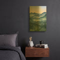 'Shenadoah' By Brett Blumenthal Gold Metal Wall Art