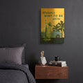 'Tropical Cocktails 2' By Brett Blumenthal Gold Metal Wall Art