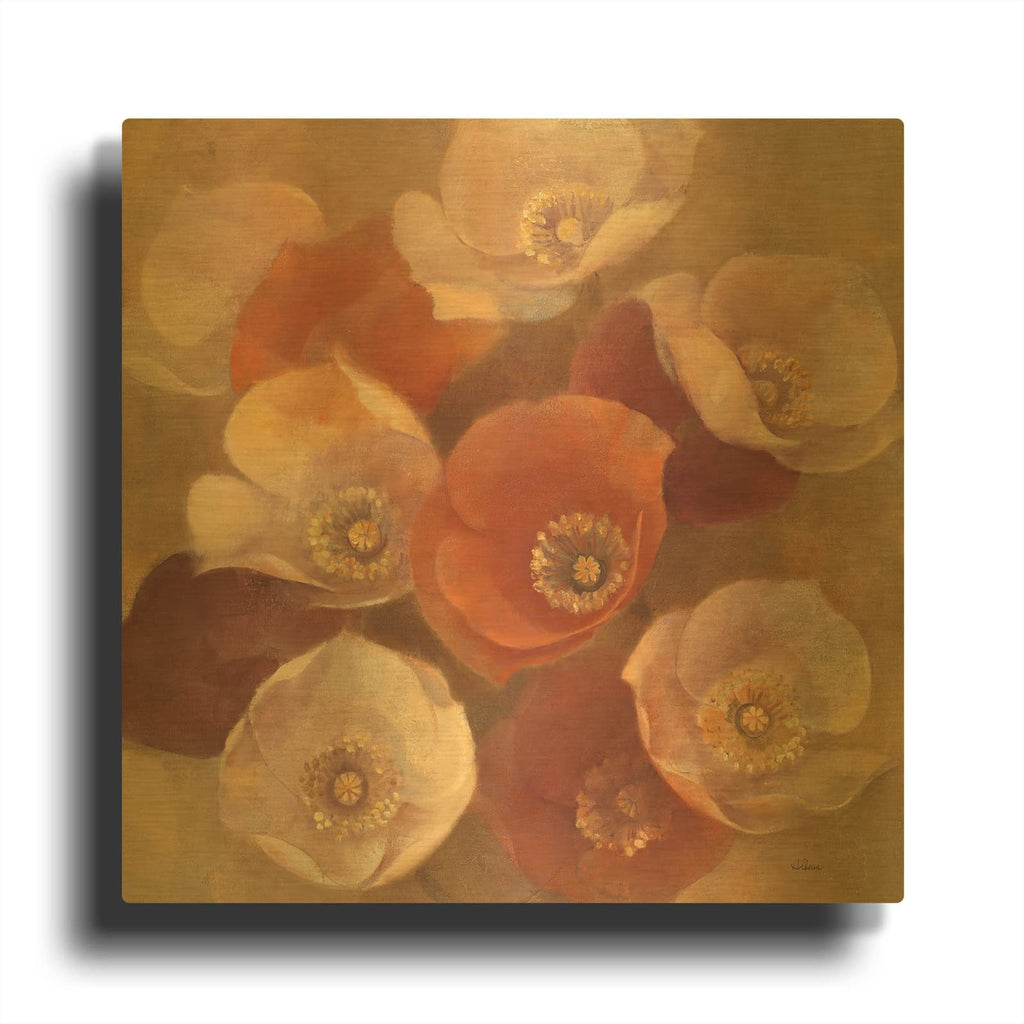 'Eventide' By Albena Hristova Gold Metal Wall Art