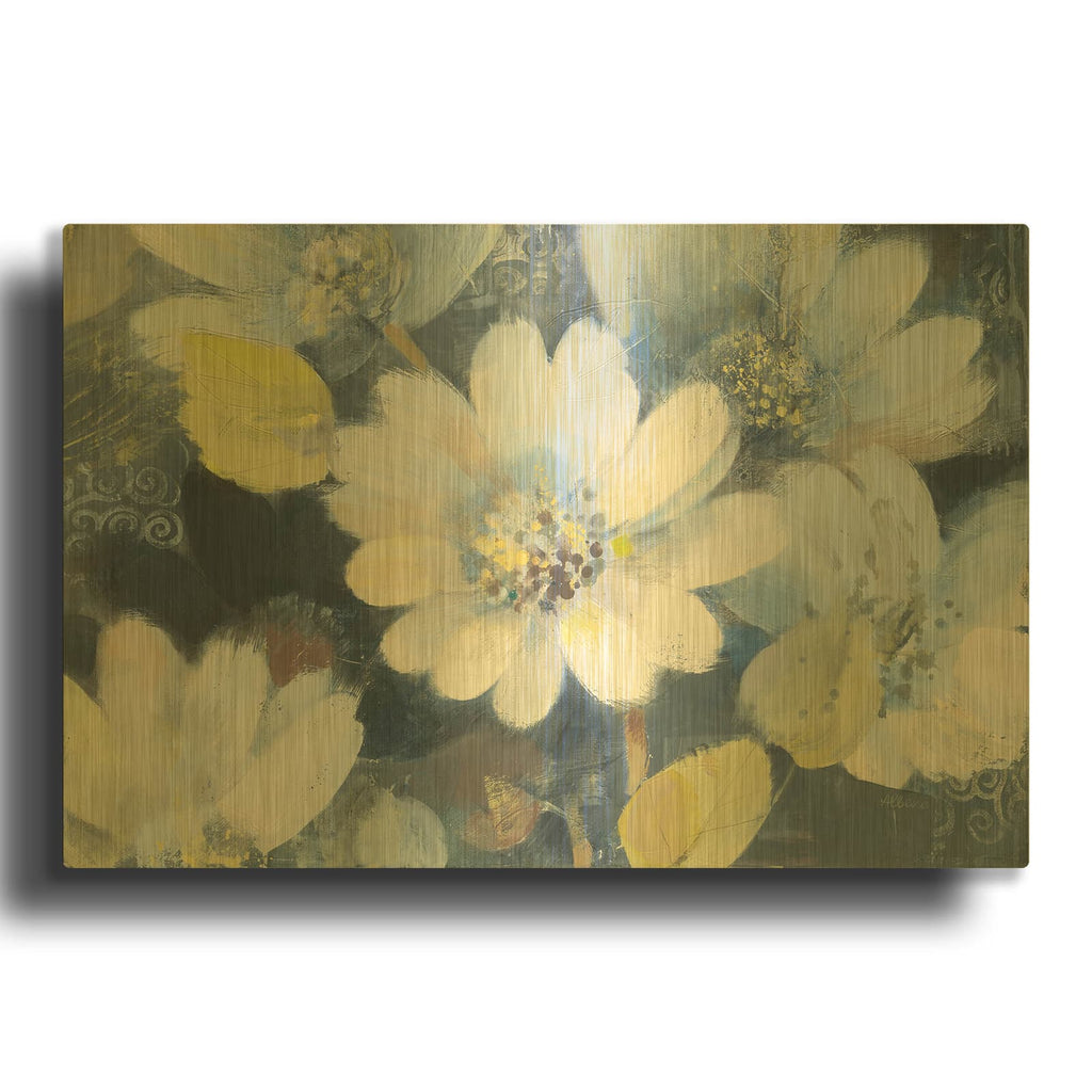 'Spring Collection 2' By Albena Hristova Gold Metal Wall Art