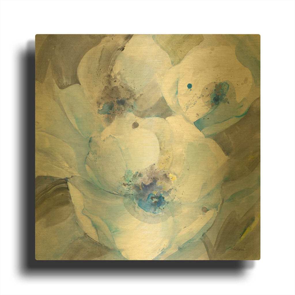 'Joy' By Albena Hristova Gold Metal Wall Art